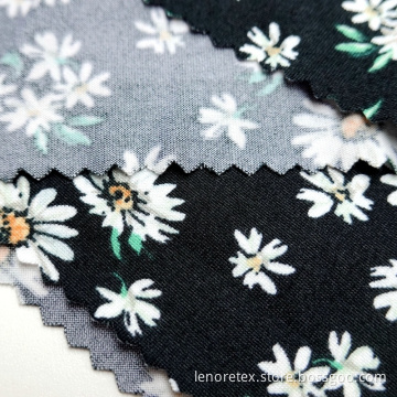 Sticka Polyester Spandex Dty Brush Print Jersey Fabric